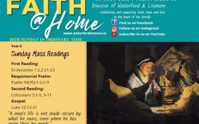 Faith at Home Newsletter – 18th Sunday in Ordinary Time