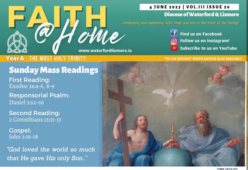 Faith at Home Newsletter – Feast of the Most Holy Trinity