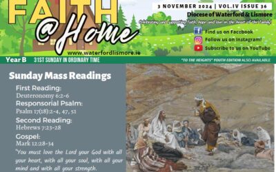 Faith at Home Newsletter – The 31st Sunday in Ordinary Time