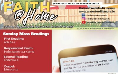 Faith at Home Newsletter – 5th Sunday of Easter